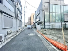 【東京都/葛飾区西亀有】葛飾区西亀有2丁目　1区画 前面道路