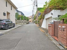 【東京都/多摩市桜ヶ丘】多摩市桜ケ丘一丁目売地 前面道路