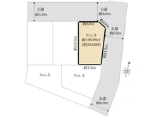 【東京都/杉並区永福】シティガーデン永福3号地 区画図