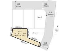 【東京都/杉並区永福】シティガーデン永福5号地 区画図