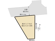 【東京都/練馬区石神井町】石神井町 売地 区画図
