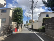 【東京都/調布市緑ケ丘】調布市緑ヶ丘一丁目　売地 前面道路