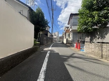 【東京都/調布市緑ケ丘】調布市緑ヶ丘一丁目　売地 前面道路
