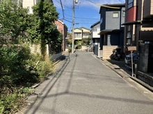 【東京都/府中市分梅町】府中市分梅町2丁目　売地 前面道路