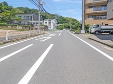 【神奈川県/横浜市戸塚区戸塚町】戸塚区戸塚町　売地 前面道路