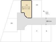 【神奈川県/横浜市戸塚区原宿】戸塚区原宿4丁目　売地　12号地/全19号地 区画図