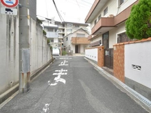 【大阪府/吹田市千里山西】吹田市千里山西 売地 前面道路