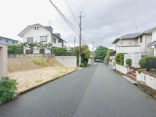 【大阪府/吹田市青山台】吹田市青山台土地 前面道路