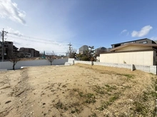 【大阪府/吹田市藤白台】吹田市藤白台二丁目　1号地 現地：1号地　全2区画　右側
