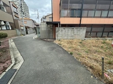 【大阪府/吹田市朝日町】吹田市朝日町　売地 前面道路
