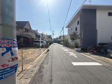 【兵庫県/西宮市甲風園】西宮市甲風園三丁目　売土地 前面道路