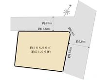 【兵庫県/西宮市仁川町】西宮市仁川町3丁目　売地 区画図