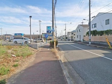 【兵庫県/神戸市西区白水】神戸市西区白水1丁目　事業用地 前面道路