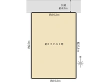 【兵庫県/宝塚市雲雀丘】宝塚市雲雀丘3丁目売土地 区画図