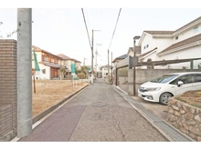 【兵庫県/西宮市上甲東園】西宮市上甲東園一丁目　売土地2号地 前面道路