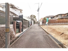 【兵庫県/西宮市上甲東園】西宮市上甲東園一丁目　売土地2号地 前面道路