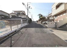 【兵庫県/宝塚市仁川台】宝塚市仁川台　売土地1号地 前面道路