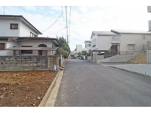 【神奈川県/横浜市青葉区柿の木台】青葉区柿の木台　売地 前面道路