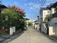 【神奈川県/横浜市青葉区もえぎ野】青葉区もえぎ野　売地　B区画 前面道路