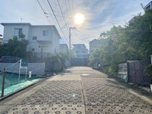 【神奈川県/横浜市青葉区もえぎ野】青葉区もえぎ野　売地　B区画 前面道路