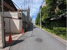 【東京都/豊島区駒込】豊島区駒込六丁目　A区画　建築条件付売地 前面道路