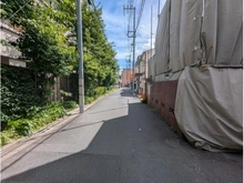 【東京都/豊島区駒込】豊島区駒込六丁目　B区画　建築条件付売地 前面道路
