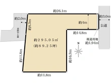 【東京都/文京区音羽】文京区音羽一丁目売地 区画図