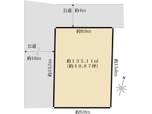 【東京都/練馬区練馬】練馬区練馬2丁目　土地 区画図