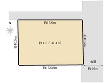 【東京都/文京区小石川】文京区小石川2丁目　売地 区画図