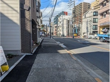 【東京都/文京区大塚】文京区大塚五丁目　売地 前面道路