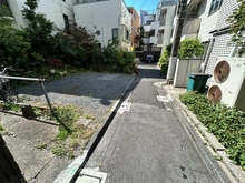 【東京都/港区赤坂】港区赤坂四丁目売地 前面道路