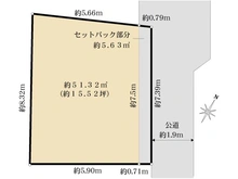 【東京都/港区赤坂】港区赤坂四丁目売地 区画図