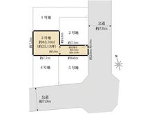 【東京都/江戸川区東松本】江戸川区東松本1丁目　土地　3号地 区画図