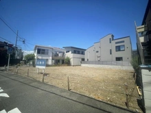 【東京都/目黒区下目黒】目黒区下目黒四丁目土地　A区画 現地：【全2棟／写真左側】