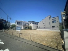 【東京都/目黒区下目黒】目黒区下目黒四丁目土地　B区画 現地：【全2棟／写真右側】