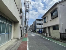 【東京都/品川区荏原】品川区荏原4丁目　建築条件付き売地 前面道路