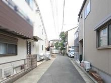 【東京都/目黒区目黒】目黒区目黒4丁目　土地 前面道路