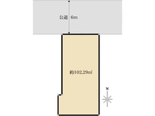 【東京都/江戸川区西葛西】江戸川区西葛西7丁目売地 区画図