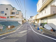 【東京都/目黒区上目黒】目黒区上目黒4丁目　売地 前面道路