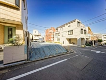 【東京都/目黒区上目黒】目黒区上目黒4丁目　売地 前面道路