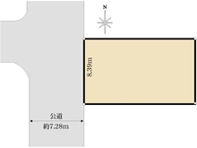 【東京都/大田区田園調布】田園調布1丁目売地 区画図
