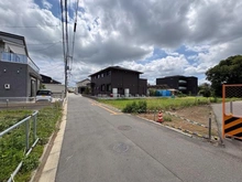 【埼玉県/富士見市大字水子】富士見市大字水子　売地 前面道路