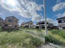 【埼玉県/ふじみ野市中福岡】ふじみ野市中福岡土地　A区画 現地：公道側/間口約1m/写真中央/全3区画