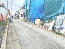 【埼玉県/和光市白子】和光市白子2丁目　分譲土地 前面道路