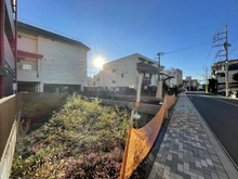 【東京都/国立市富士見台】国立市富士見台2丁目土地 C区画 現地：全3区画　手前側