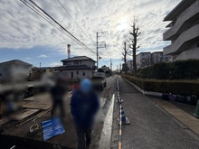 【東京都/東村山市野口町】東村山市野口町2丁目（2号地）　土地 前面道路