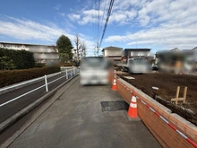 【東京都/東村山市野口町】東村山市野口町2丁目（4号地）　土地 前面道路