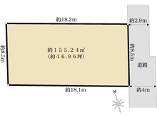 【東京都/国分寺市本多】国分寺市本多4丁目土地 区画図