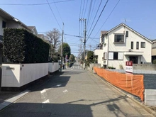 【東京都/国立市中】国立市中3丁目土地　B区画 前面道路