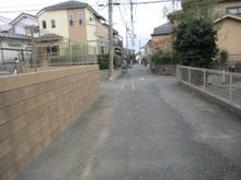 【東京都/昭島市緑町】昭島市緑町二丁目土地 前面道路